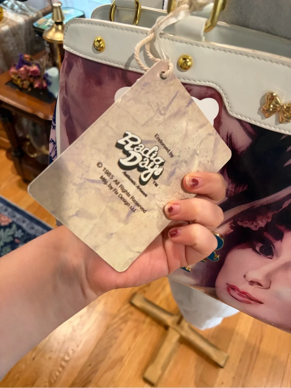 NWT My Fair Lady Graphic Bag
